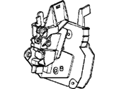 OEM 1993 BMW 525iT Rear Right Door Lock - 51-22-8-138-928
