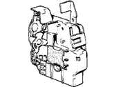 OEM 1991 BMW 318i Actuator Bracket Right Door Lock - 51-21-8-103-484