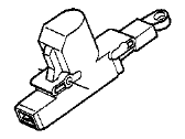 OEM 1989 BMW 525i Front Door Actuator - 51-26-8-356-065