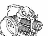 OEM 1997 BMW 740i Throttle Body - 13-54-1-741-671
