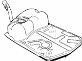 OEM 1991 BMW 735i Metal Fuel Tank - 16-11-1-179-352