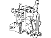 OEM 1984 BMW 733i Front Left Catch - 51-21-1-885-915