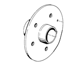 OEM 1985 BMW 735i Wheel Hub - 31-21-1-123-434