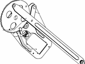OEM 1984 BMW 533i Rear Right Window Regulator - 51-35-1-846-568