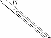OEM 1984 BMW 533i Rear Left Window Regulator - 51-35-1-846-567