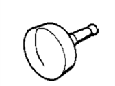 OEM 1990 BMW 325iX Rubber Buffer - 11-81-1-132-527