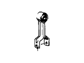 OEM 1987 BMW 735i Stabilizer Link - 31-35-1-117-023