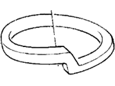 OEM 1994 BMW 540i Upper Spring Mount - 31-33-1-128-522