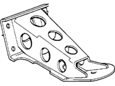 OEM 1990 BMW 325iX Engine Motor Mount Bracket Left Driver - 11-81-1-128-499