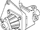 OEM 1994 BMW 325is Exchange Power Steering Pump - 32-41-1-137-952