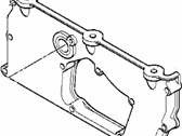 OEM 1991 BMW 318is Timing Case Cover, Top - 11-14-1-727-174