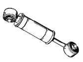 OEM 1985 BMW 325e Engine Damper - 11-81-1-127-569