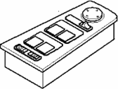 OEM BMW 760i Master Window Switch - 61-31-6-943-056