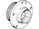 OEM 1992 BMW M5 Wheel Hub With Bearing, Front - 31-21-2-226-640