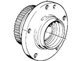 OEM 1992 BMW M5 Wheel Hub With Bearing, Front - 31-21-2-226-904