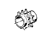 OEM BMW 535i Engine Timing Crankshaft Gear - 11-21-1-265-011