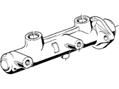 OEM BMW 524td Brake Master Cylinder - 34-31-1-154-956