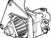 OEM 1996 BMW 318i Power Steering Pump - 32-41-1-092-433