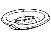 OEM BMW 635CSi Upper Spring Plate - 31-33-1-128-524