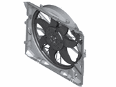 OEM BMW Cooling Fan Assembly - 17-42-7-547-305