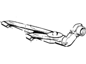 OEM 1984 BMW 325e Trailing Arm, Left - 33-32-1-126-333