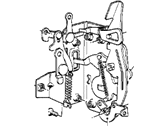 OEM BMW 635CSi Front Left Catch - 51-21-1-883-997