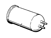 OEM BMW 535i Activated Charcoal Filter - 16-12-1-108-967