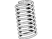 OEM 1987 BMW 735i Coil Spring - 33-53-1-124-028