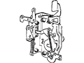 OEM 1988 BMW 535is Front Left Door Lock - 51-21-1-876-385