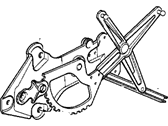 OEM 1994 BMW 525i Front Right Door Window Regulator - 51-32-1-944-070