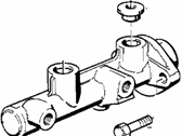 OEM 1995 BMW 850CSi Brake Master Cylinder - 34-31-1-160-197