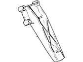 OEM 1988 BMW 535is Left Support Bracket - 11-81-1-175-591