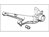 OEM BMW 528e Trailing Arm, Right - 33-32-1-124-217