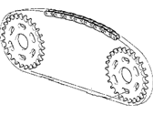 OEM BMW X5 Upper Engine Timing Chain - 11-31-1-747-437