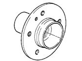 OEM 1987 BMW 325es Drive Flange - 33-41-1-131-121