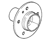 OEM 1993 BMW 325i Drive Flange - 33-41-1-131-121