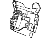 OEM 1993 BMW 750iL Rear Right Door Lock - 51-22-8-105-784