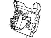 OEM 1988 BMW 735iL Rear Left Door Lock - 51-22-1-908-741