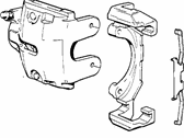 OEM 1990 BMW M3 Brake Caliper Repair Kit - 34112225404
