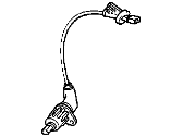 OEM 1994 BMW 850CSi Abs Speed Sensor - 34-52-1-181-911