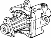 OEM 1989 BMW 525i Power Steering Pump - 32411141284