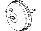 OEM 1986 BMW 524td Power Brake Booster - 34-33-1-157-227