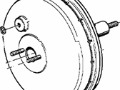 OEM BMW 325e Power Brake Booster - 34-33-1-157-416