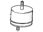 OEM 1989 BMW 525i Engine Mount - 11811135826