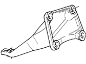 OEM 1989 BMW 525i Supporting Bracket Right - 11-81-1-133-362