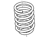 OEM BMW M6 Coil Spring, Front - 31-33-2-284-088