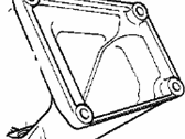 OEM 1994 BMW 540i Supporting Bracket Right - 11-81-1-140-506