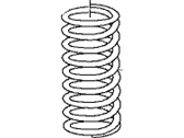 OEM 2010 BMW 550i Coil Spring, Rear - 33-53-6-761-219