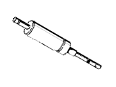 OEM BMW 733i Engine Housing Damper - 11-81-1-246-285