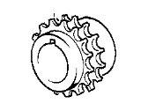 OEM BMW Z3 Timing Chain Sprocket - 11-21-1-247-338